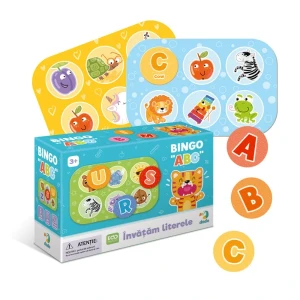 Joc educativ dodo „bingo – alfabetul” (rom)