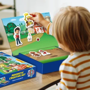 Joc de dezvoltare cu tablă magnetică "aventuri la fermă", seria patrula cățelușilor 26 elem. Thumbnail 8