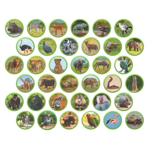 Joc magnetic "animalele africii", 36 elem. Thumbnail 2