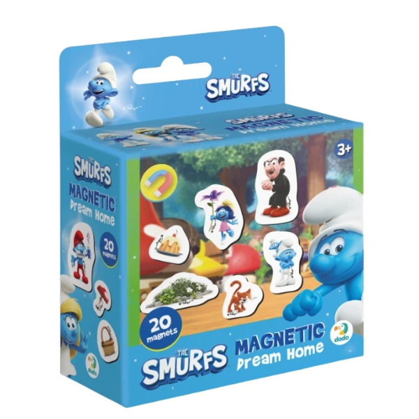 Joc magnetic "casa de vis", seria smurfii, 20 elem. 3