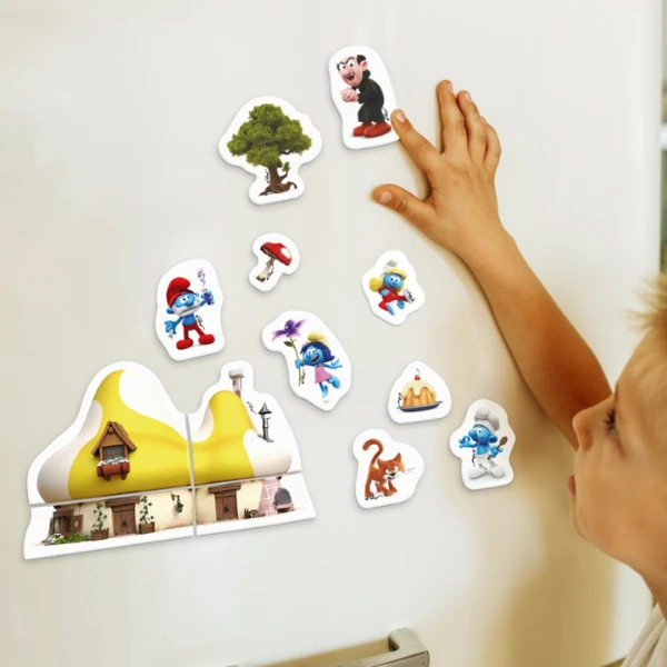 Joc magnetic "casa de vis", seria smurfii, 20 elem. 6