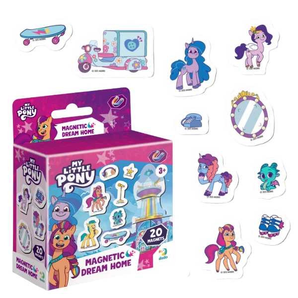 Joc magnetic "casa de vis", seria my little pony, 20 elem. 2