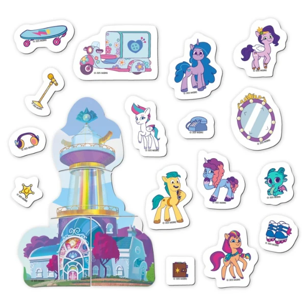 Joc magnetic "casa de vis", seria my little pony, 20 elem. 2