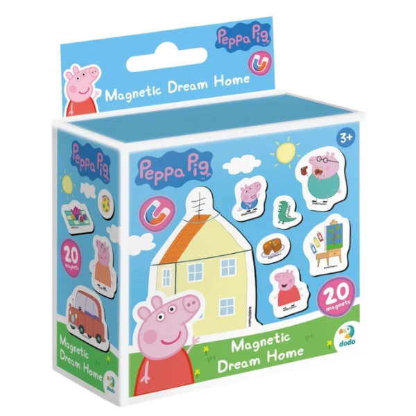 Joc magnetic "casa de vis", seria peppa pig, 20 elem. 3