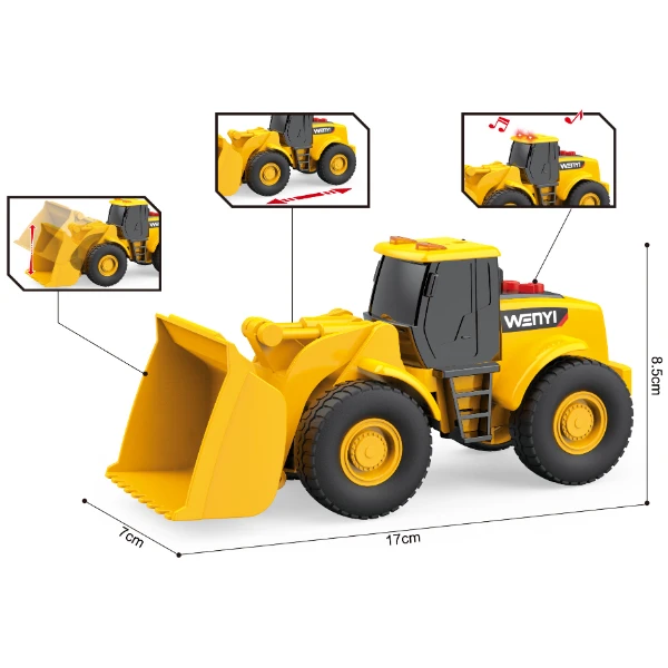 1:32 buldozer cu fricțiune (lumini /sunete) 4