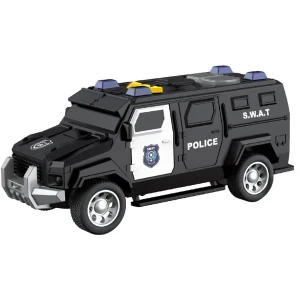 1:32 jeep de poliție cu fricțiune (lumini /sunete) Thumbnail 2