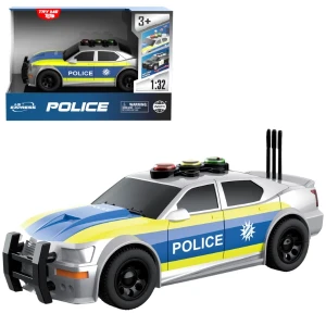 1:32 mașină de poliție cu fricțiune (lumini /sunete)