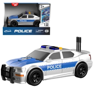 1:32 mașină de poliție cu fricțiune (lumini /sunete) Thumbnail 2