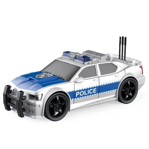 1:20 set vehicule de poliție cu fricțiune (lumini /sunete) Thumbnail 3