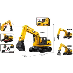 1:14 utilaj special „excavator” 3 în 1 (lumini/sunete) Thumbnail 6