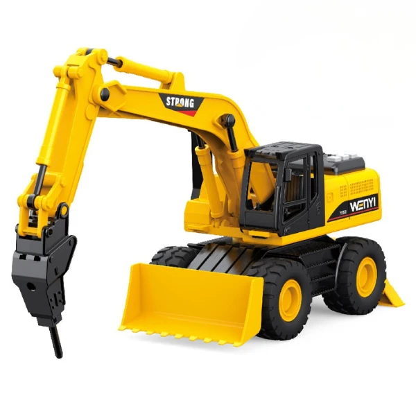 1:14 utilaj special „excavator-încărcător” 3 în 1 (lumini/sunete) 3