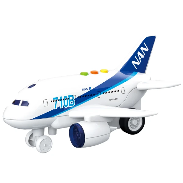 1:200 avion cu fricțiune (lumini /sunete), as. 2