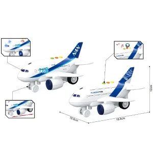 1:200 avion cu fricțiune (lumini /sunete), as. Thumbnail 5