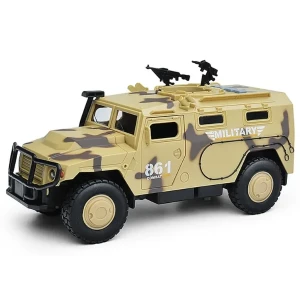 1:16 vehicul blindat militar cu inerție (lumini /sunete / ușile se deschid) Thumbnail 2
