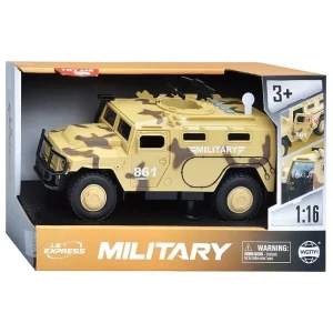 1:16 vehicul blindat militar cu inerție (lumini /sunete / ușile se deschid) Thumbnail 3