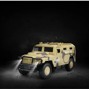 1:16 vehicul blindat militar cu inerție (lumini /sunete / ușile se deschid) Thumbnail 5