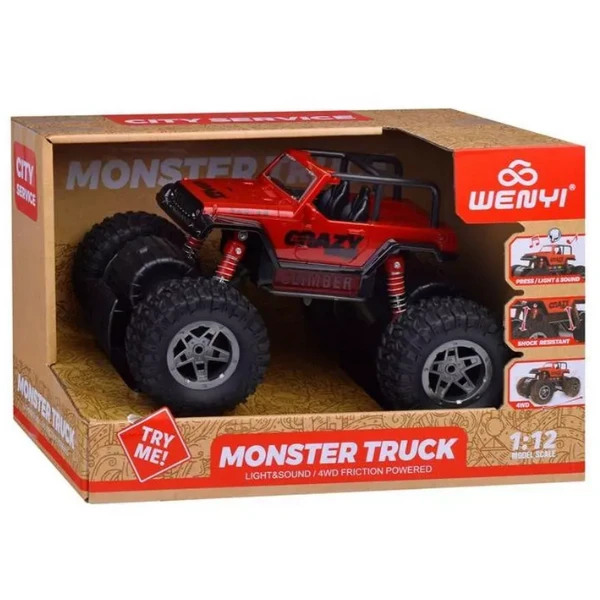 1:12 jeep cu fricțiune (lumini /sunete) 3