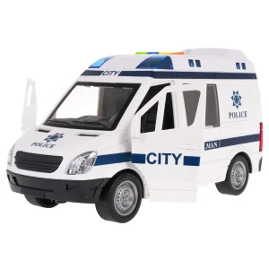 1:16 mașina de poliție cu inerție (lumini /sunete / ușile se deschid) Thumbnail 2