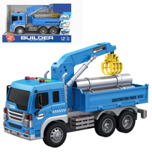 1:16 camion inerțial cu țeavă de apă (lumini / sunete)