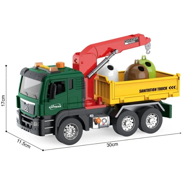 1:10 camion utilitar cu fricțiune (lumini /sunete) 6