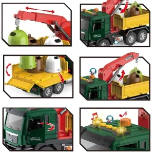 1:10 camion utilitar cu fricțiune (lumini /sunete) Thumbnail 4