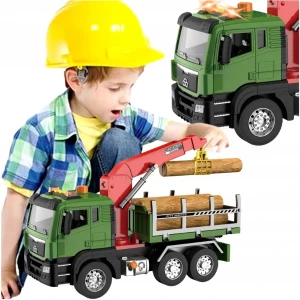 1:10 camion cu lemne și inerție (lumini /sunete) Thumbnail 4