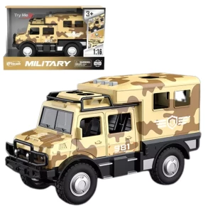 1:16 mașină militară blindată inerțială, camuflaj (lumină / sunet) Thumbnail 2
