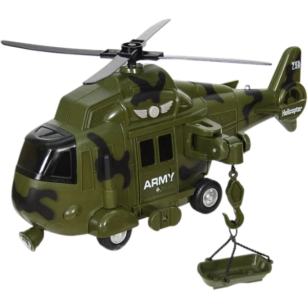 1:16 elicopter militar de salvare inerțial (lumină / sunet) 2