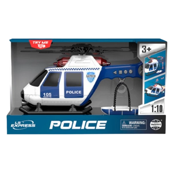 1:10 elicopter "poliția" (lumini /sunete) 4