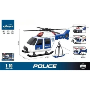 1:10 elicopter "poliția" (lumini /sunete) Thumbnail 4