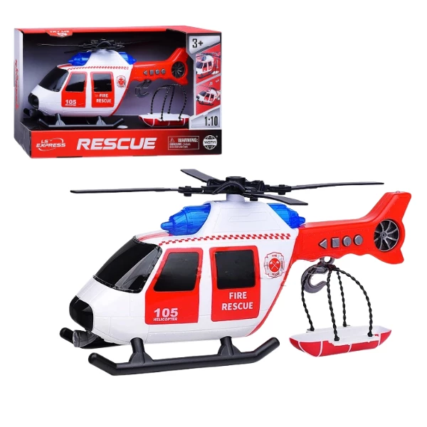 1:10 elicopter "serviciul pompieri și salvare" (lumini /sunete) 2
