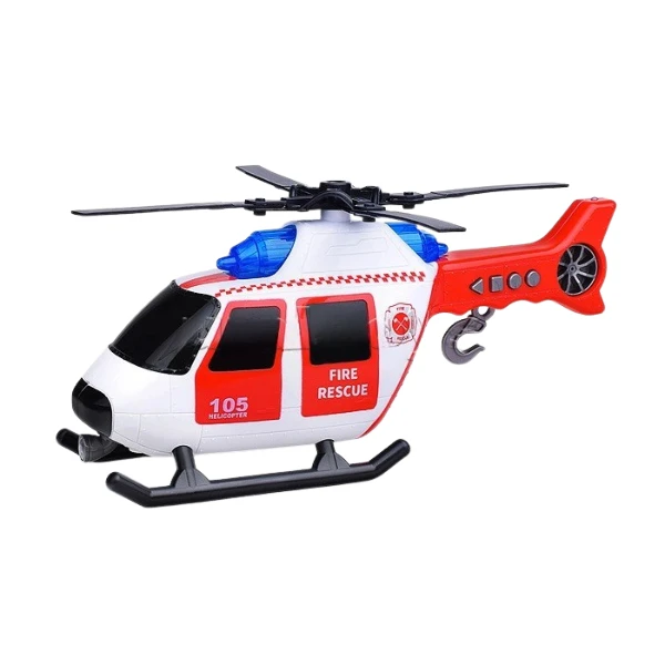 1:10 elicopter "serviciul pompieri și salvare" (lumini /sunete) 4