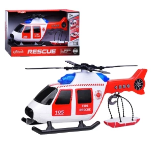 1:10 elicopter "serviciul pompieri și salvare" (lumini /sunete) Thumbnail 2