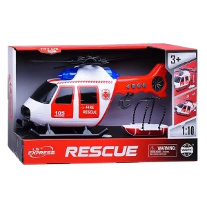 1:10 elicopter "serviciul pompieri și salvare" (lumini /sunete) Thumbnail 3