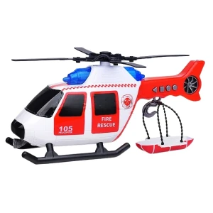 1:10 elicopter "serviciul pompieri și salvare" (lumini /sunete) Thumbnail 2