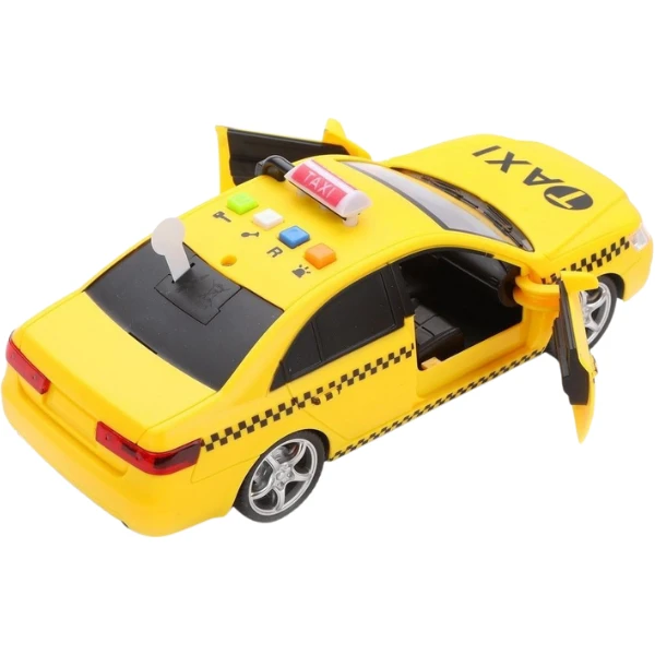 1:16 mașină inerțială "taxi" (lumină / sunet / uși mobile) 4