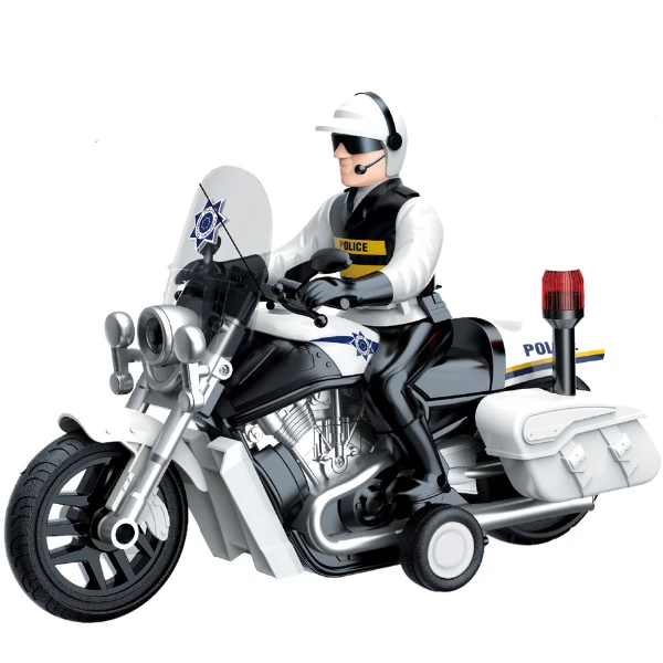 1:16 polițist pe motocicletă (lumină/sunet) 2