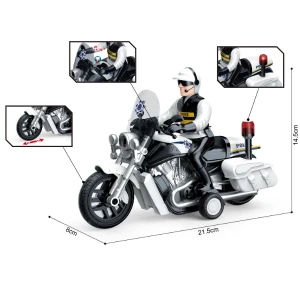 1:16 polițist pe motocicletă (lumină/sunet) Thumbnail 3