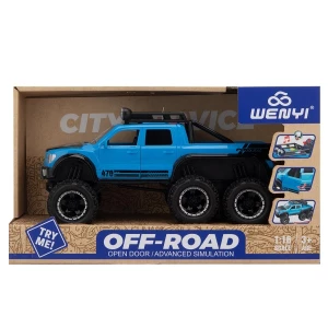 1:16 инерционный шестиколесный внедорожник (свет / звук)