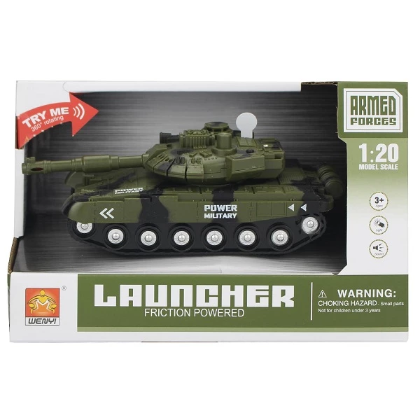 1:20 tanc cu inerție (lumină / sunet) 2