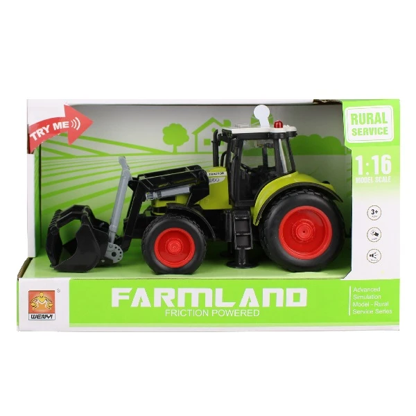 1:16 tractor cu fricțiune „farmland” (lumina/sunet) 3