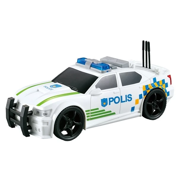 1:20 mașină de poliție cu fricțiune (lumini /sunete) 3