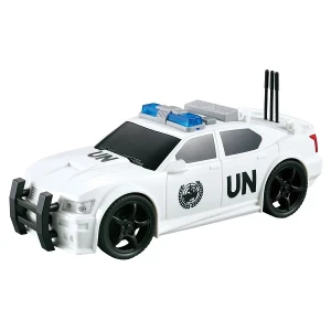 1:20 mașină de poliție cu fricțiune (lumini /sunete)