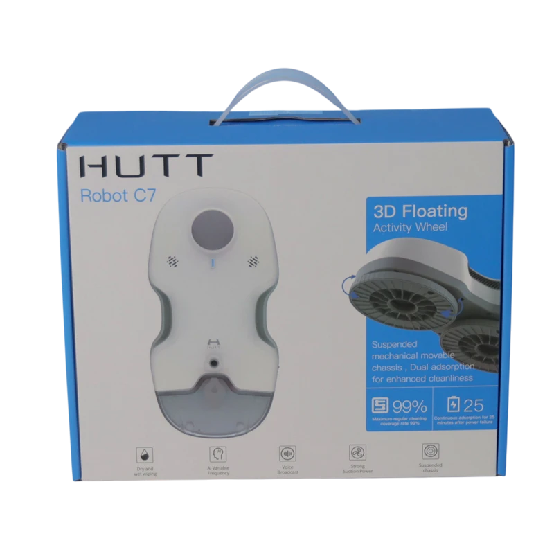 Робот-стеклоочиститель hutt c7, белый 4