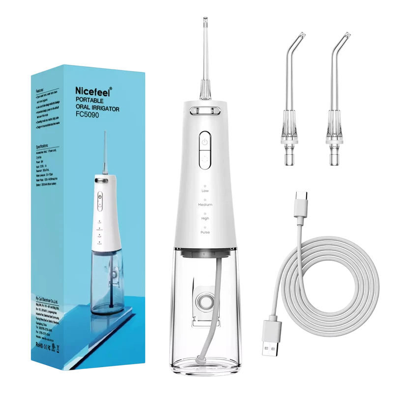 Ирригатор для полости рта nicefeel fc5090, белый 4