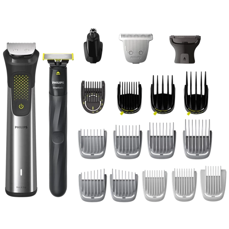 Trimmer pentru bărbați philips mg9555/15, oțel inoxidabil 2