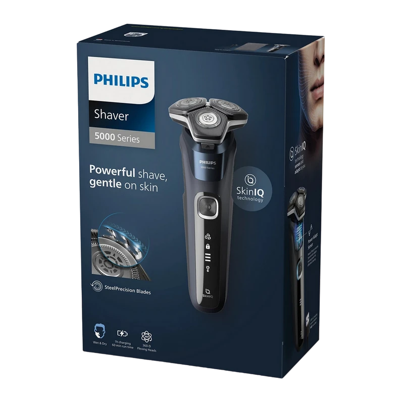 Aparat de ras electric philips s5885/10, albastru 3