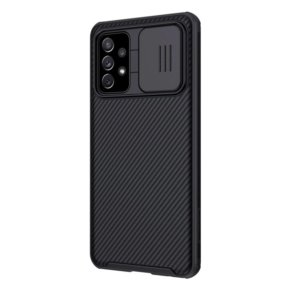 Nillkin case carbon came shield pro samsung a72, black 3