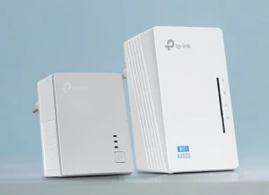 Wi-fi + powerline adapter tp-link tl-wpa4220 kit, av600, 600 mbps, alb Thumbnail 4