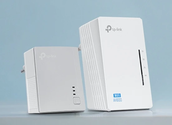 Wi-fi + powerline adapter tp-link tl-wpa4220 kit, av600, 600 mbps, alb 4